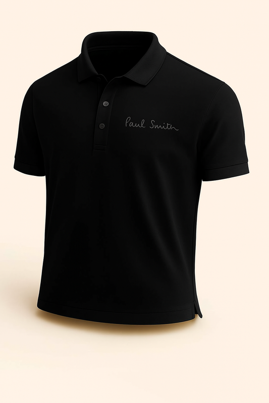 Paul Smith Black Polo Shirt – Modern Luxury with Timeless British Style