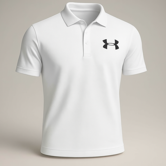 Classic White Polo Shirt – Under Armour | Clean, Cool & Comfortable