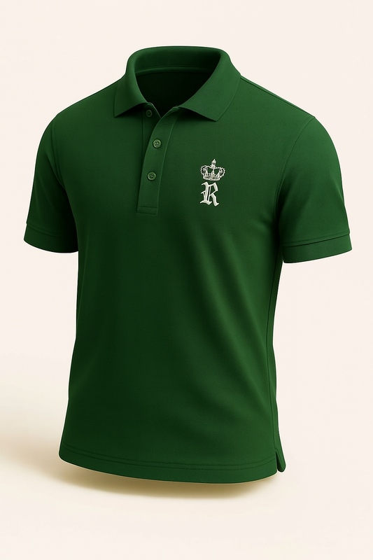 Royals Green Polo Shirt – Fresh Style with a Bold Statement