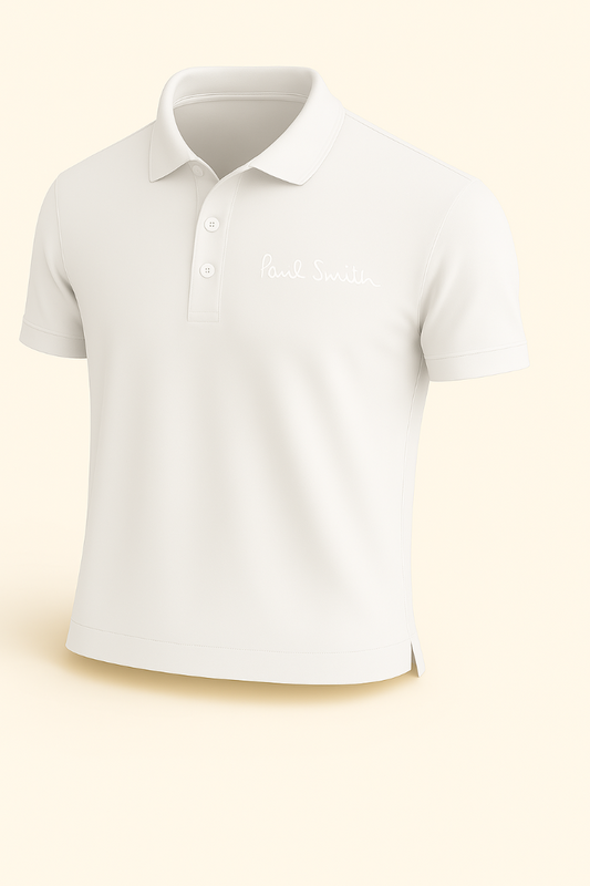 Paul Smith White Polo Shirt – Timeless Elegance with a Modern British Touch