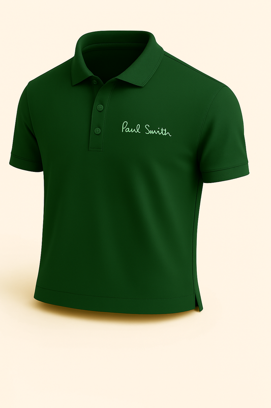 Paul Smith Green Polo Shirt – Fresh, Refined & Boldly British