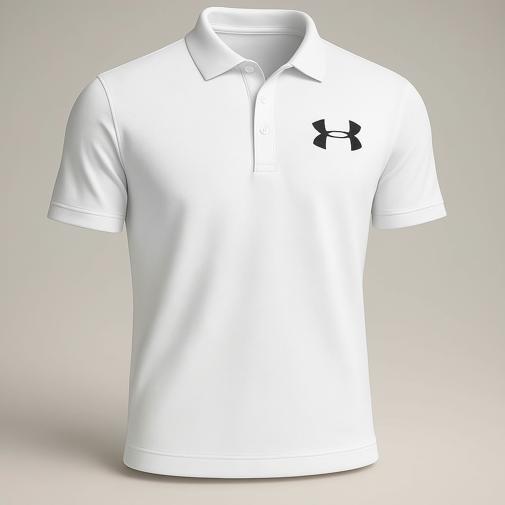 Classic White Polo Shirt – Under Armour | Clean, Cool & Comfortable