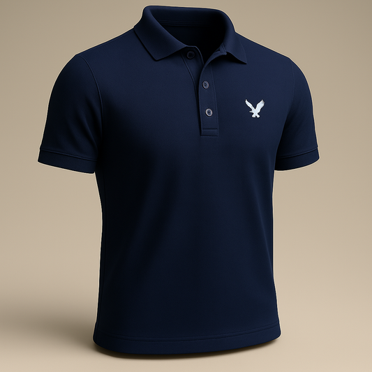 Navy Blue Polo Shirt – American Eagle | Classic Style & Everyday Comfort